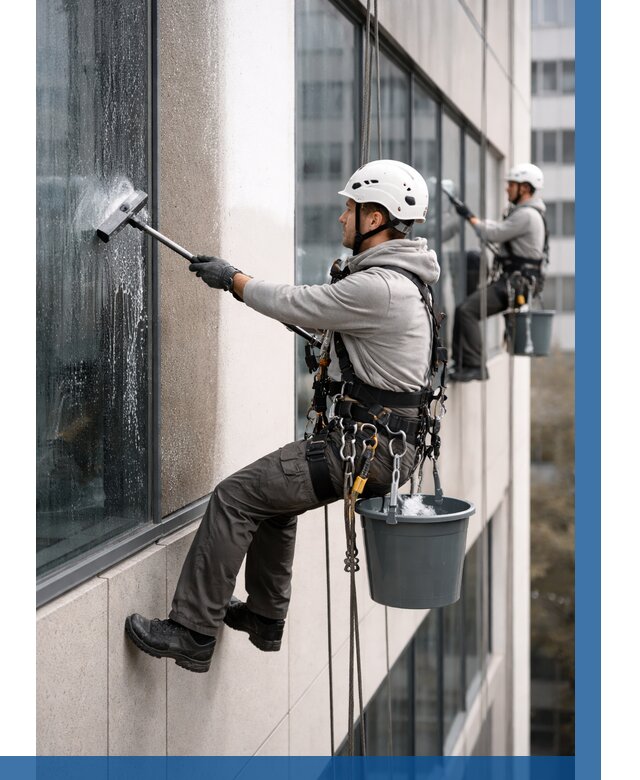 Мойка фасадов зданий в Мелеузе под ключ от 358 р. | ВЫСОТНИК-Млз