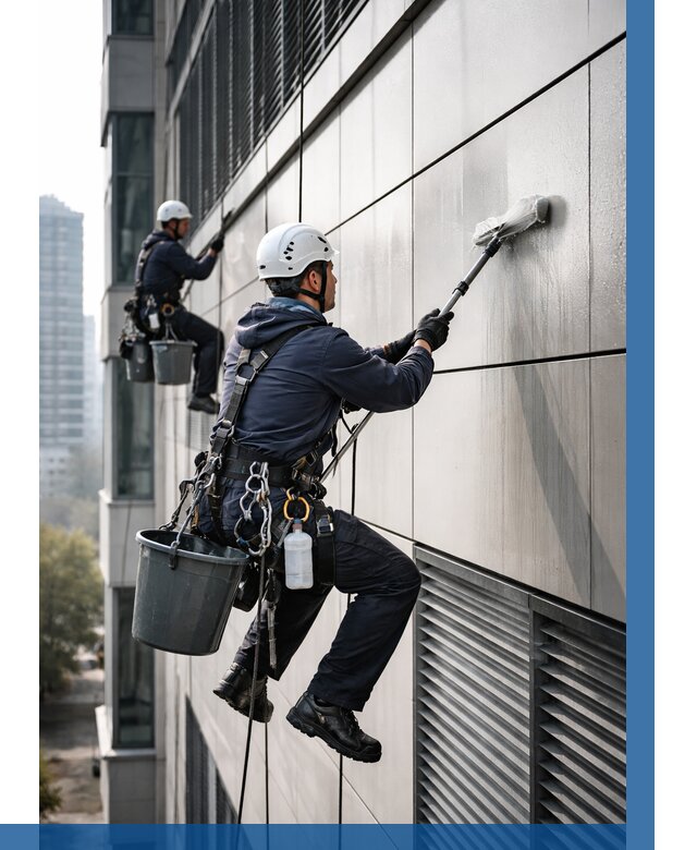 Мойка вентилируемого фасада в Мелеузе от 256 р. | ВЫСОТНИК-Млз