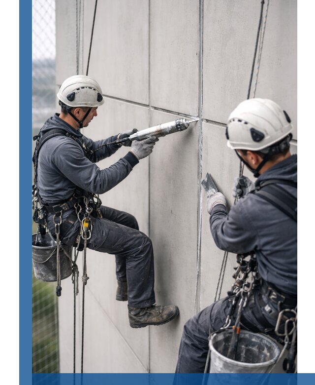 Первичная герметизация швов фасадов и кровель в Мелеузе