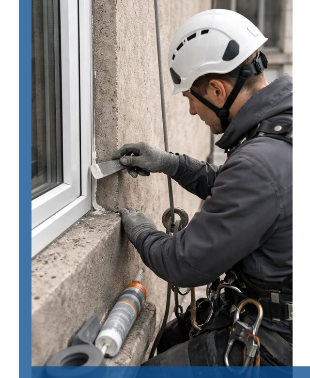 Герметизация монтажных швов окон в Мелеузе с гарантией качества