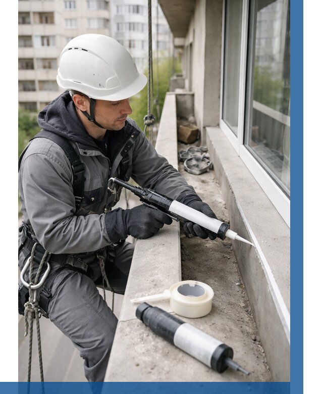 Герметизация швов лоджии в Мелеузе от 4603 р. | ВЫСОТНИК-Млз