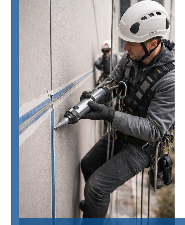 Герметизация стыков фасадных панелей в Мелеузе качественно и быстро