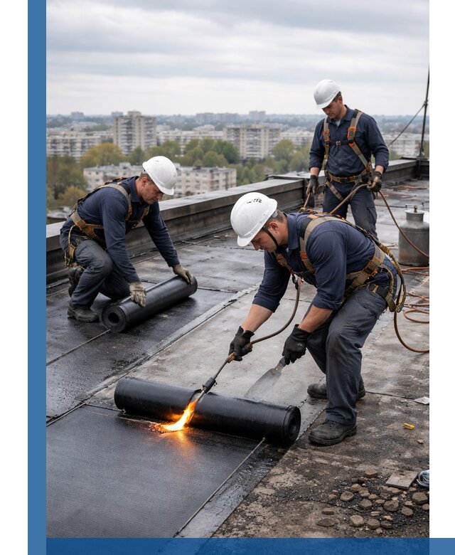 Ремонт наплавляемой кровли в Мелеузе качественно и надежно