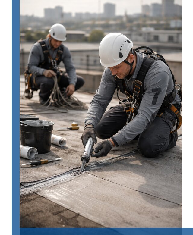 Аварийное и капитальное устранение протечек кровли в Мелеузе