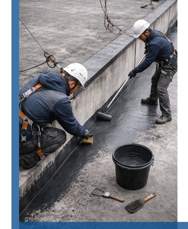 Гидроизоляция кровли жидкой резиной профессионально в Мелеузе