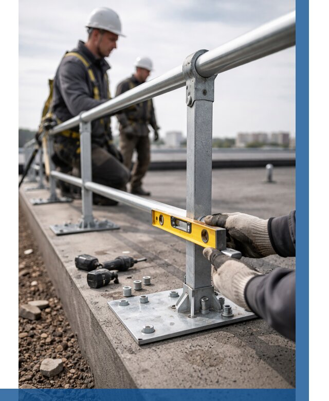 Монтаж кровельного ограждения в Мелеузе от 1227 р. | ВЫСОТНИК-Млз