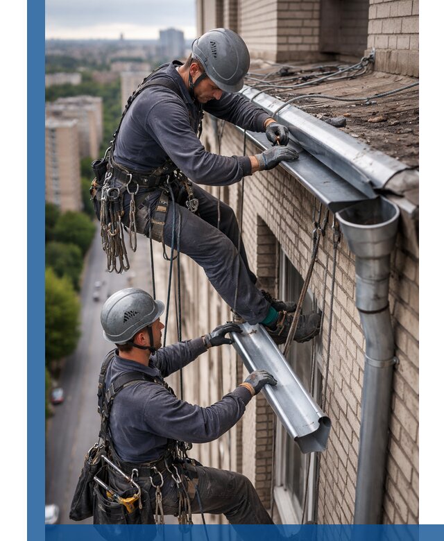 Ремонт водосточных желобов в Мелеузе, быстро и качественно