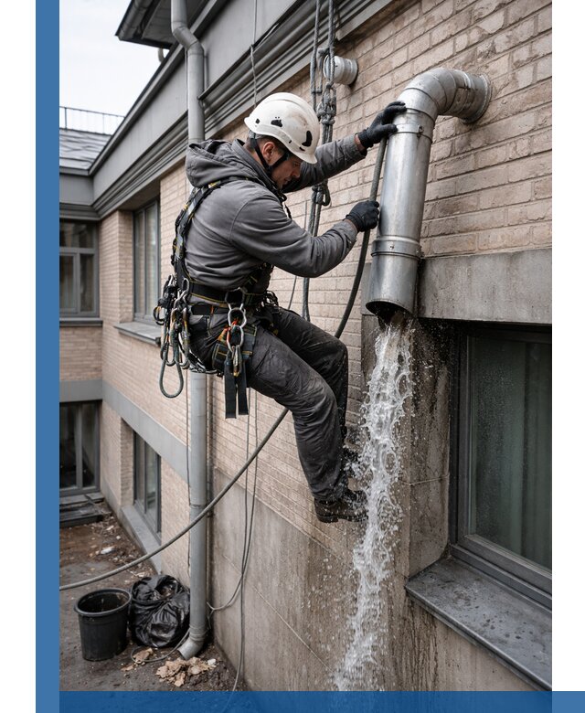 Профессиональная прочистка водосточных труб в Мелеузе с гарантией