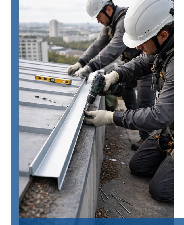 Монтаж капельника на кровле в Мелеузе с гарантией качества