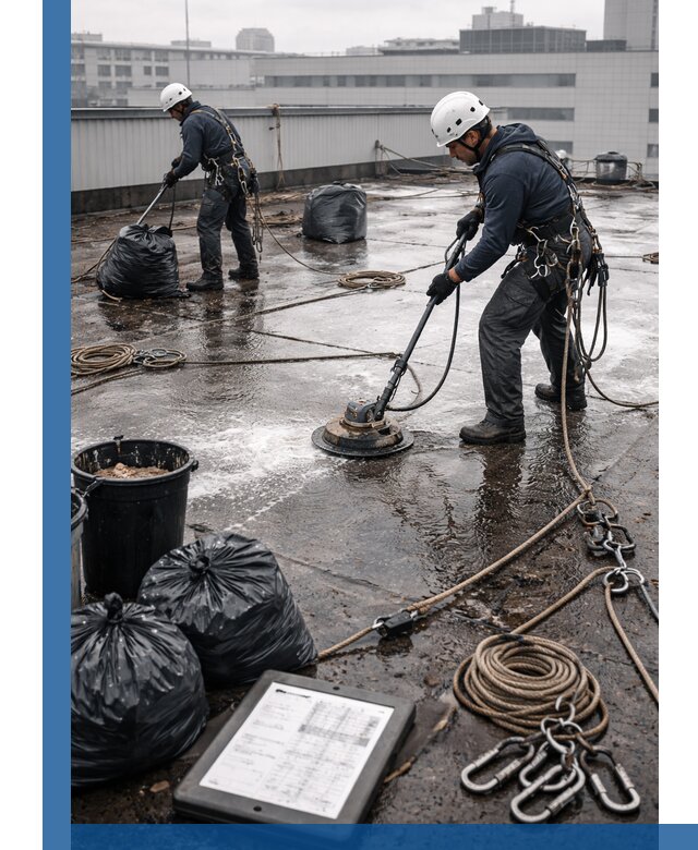 Плановая очистка кровли по графику в Мелеузе для безопасности