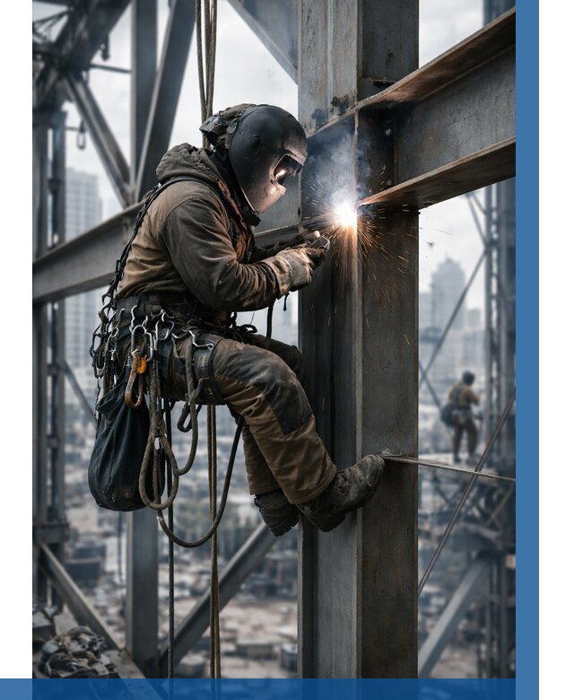 Высотные сварочные работы в Мелеузе от 3580 р. | ВЫСОТНИК-Млз