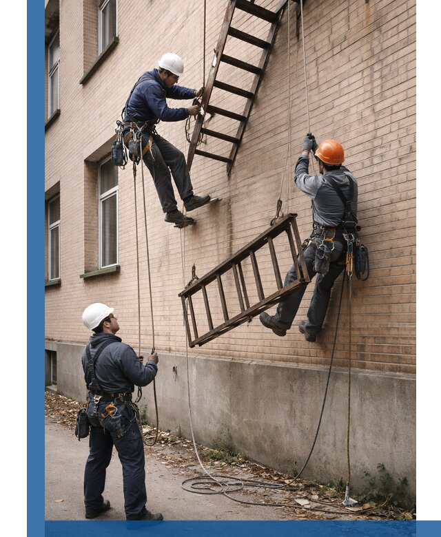 Демонтаж пожарной лестницы в Мелеузе быстро и безопасно