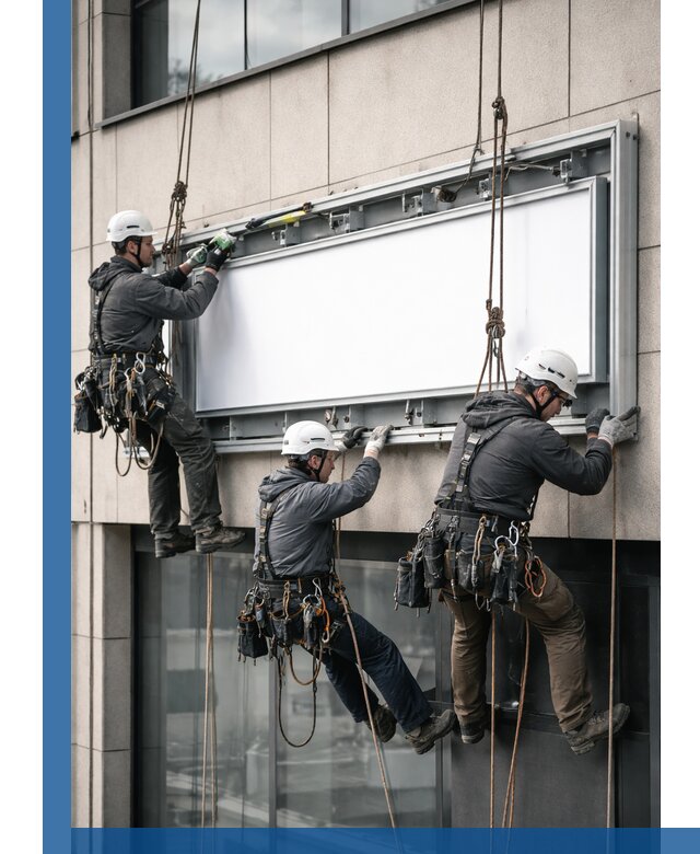 Профессиональный монтаж светового короба под ключ в Мелеузе