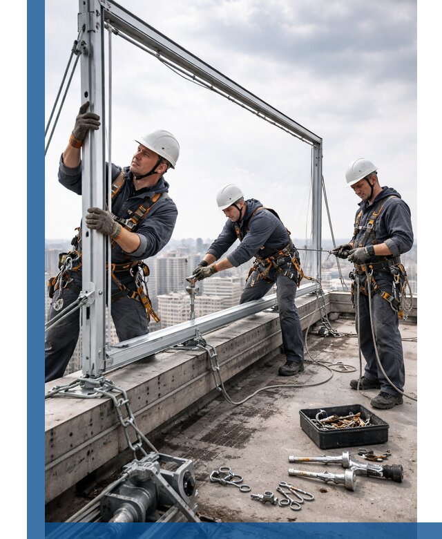 Монтаж крышных рекламных конструкций под ключ в Мелеузе