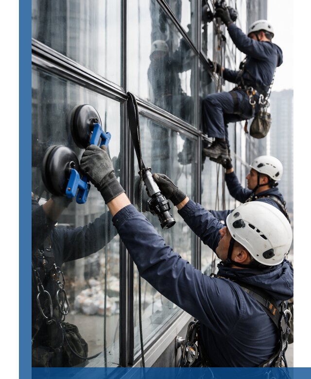 Радиусное остекление фасадов под ключ в Мелеузе с гарантиями