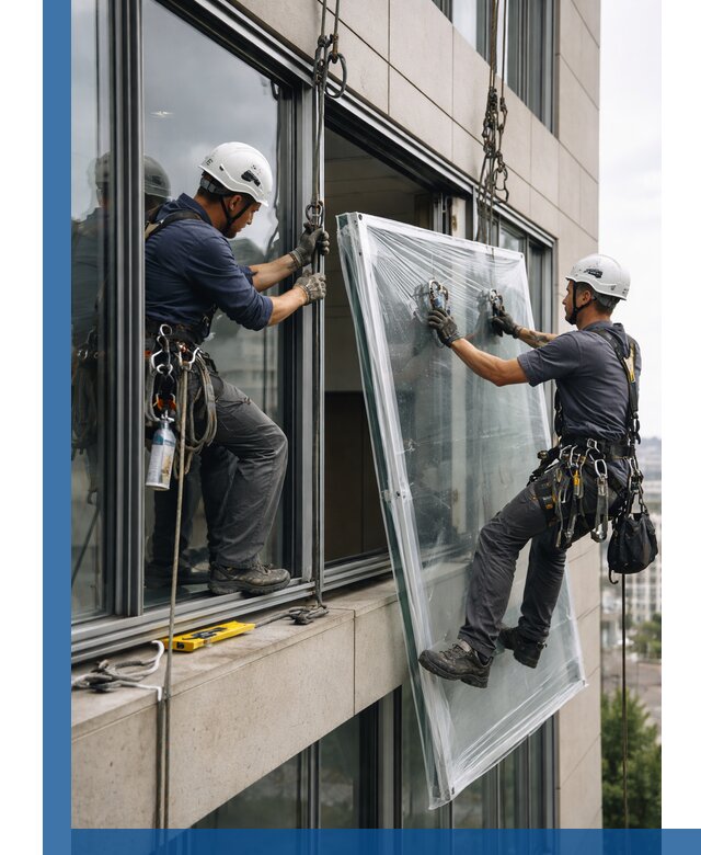 Профессиональная замена стекла в витраже в Мелеузе с гарантией