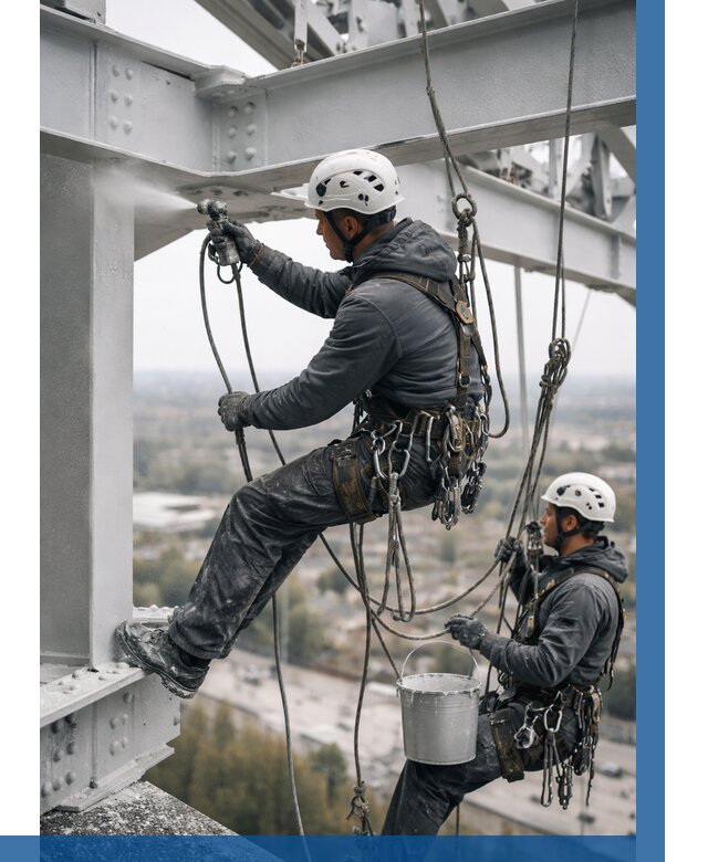 Покраска металлоконструкций на высоте в Мелеузе 358 р |ВЫСОТНИК-Млз