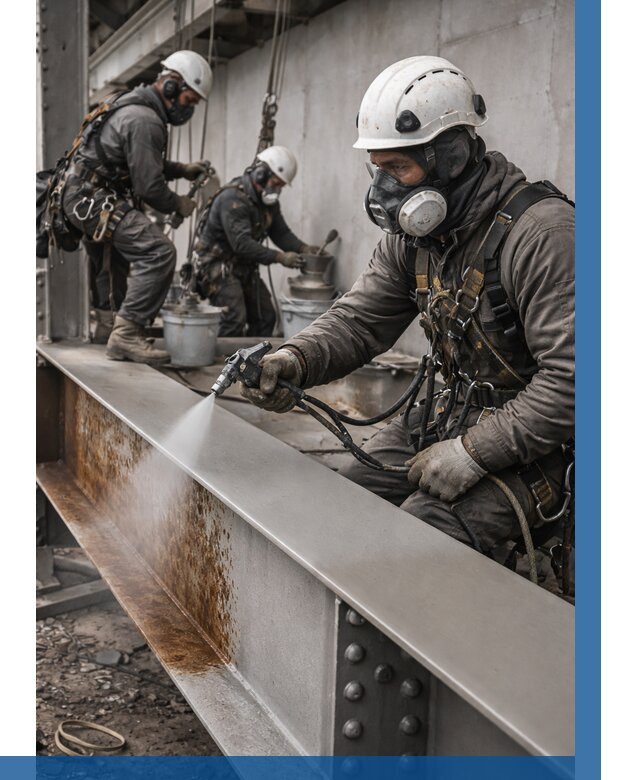 Антикоррозионная покраска металла в Мелеузе от 716 р. | ВЫСОТНИК-Млз