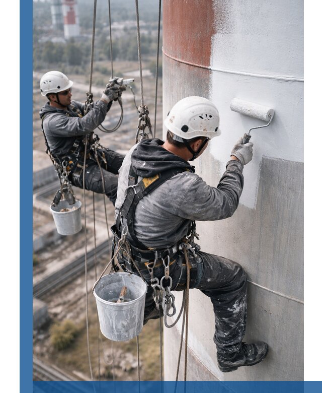 Покраска дымовых труб в Мелеузе: антикоррозийная защита и восстановление