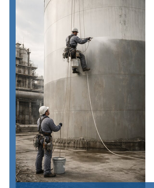 Покраска стальных резервуаров и емкостей в Мелеузе профессионально