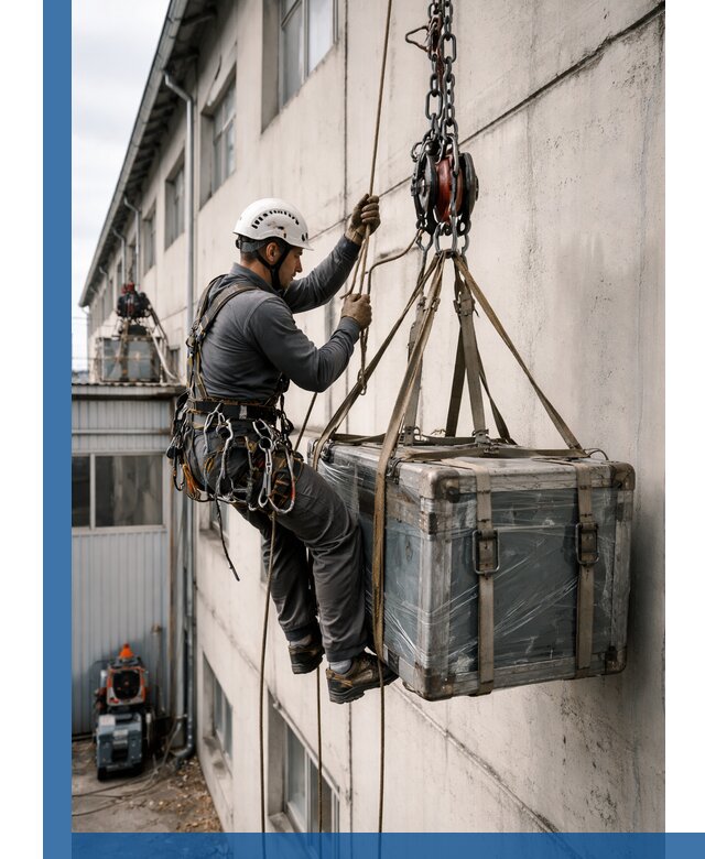 Подъем грузов на высоту в Мелеузе для промышленных объектов