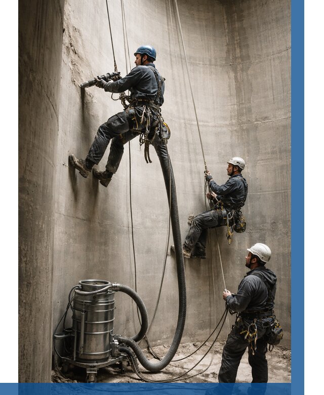 Зачистка силосов в Мелеузе от 4603 р. Договор и смета ВЫСОТНИК-Млз