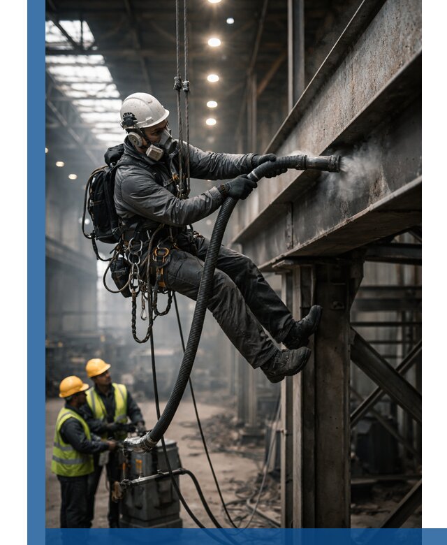 Обеспыливание конструкций в цехах промышленного производства в Мелеузе