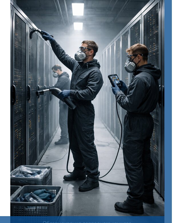 Обеспыливание серверной комнаты в Мелеузе от 4603 р. | ВЫСОТНИК-Млз