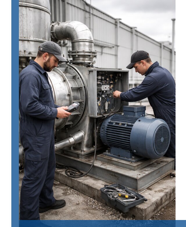 Техническое обслуживание промышленного оборудования в Мелеузе