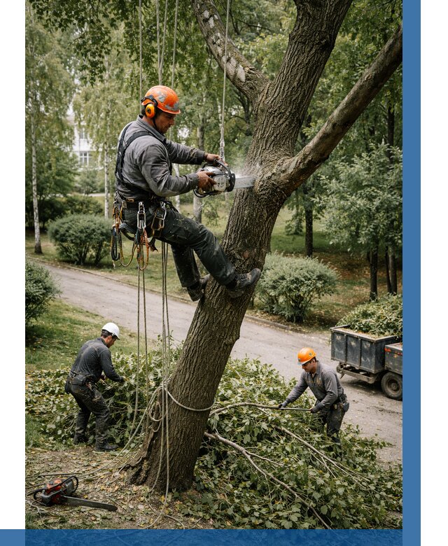 Кронирование деревьев в Мелеузе от 6649 р. | ВЫСОТНИК-Млз