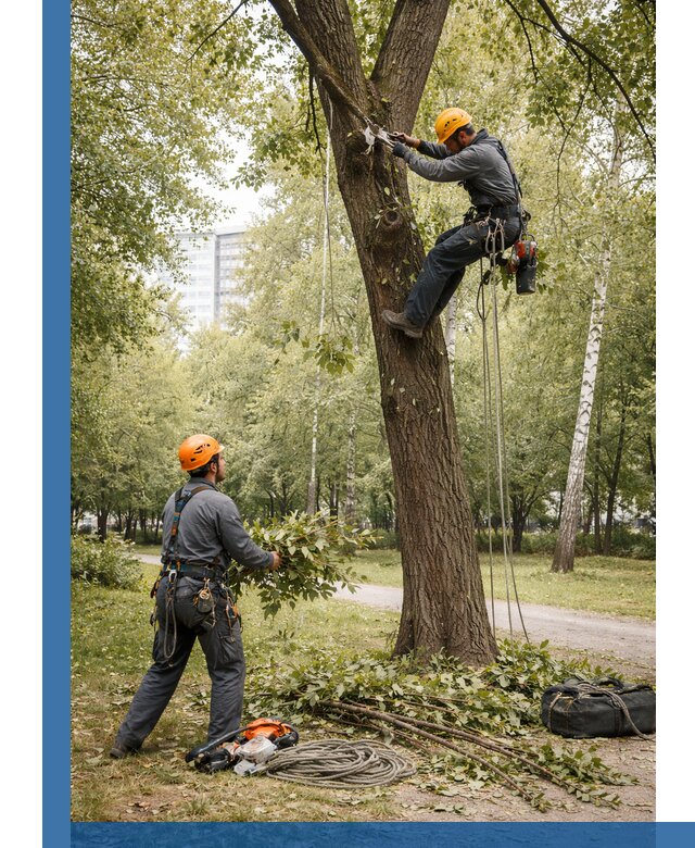 Санитарная обрезка деревьев в Мелеузе, профессионально и безопасно